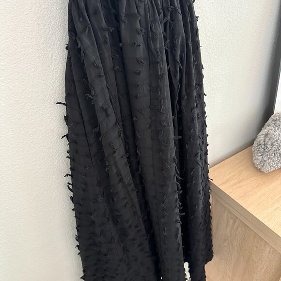 NWT DISSH Paloma Black Babydoll Midi Dress US 4 / UK 8 - Picture 5 of 6